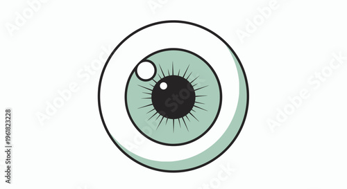 Close up of human eye detail.