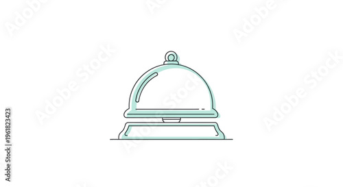 Cloche Dome Server Food Cover.