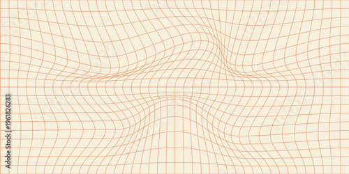 Groovy hippie 70s backgrounds. Waves, swirl, twirl pattern