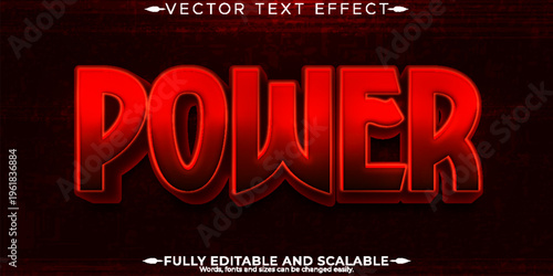 Battleground text effect, editable warrior and soldier text style