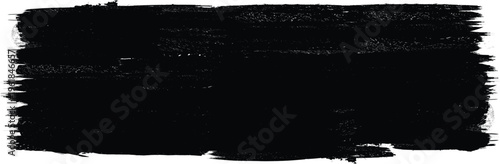 Grunge brush stroke banner with rough edges - abstract paint stroke for typography overlay. Bold brush stroke strip for web header or cover design. Textured element for design template , social media.