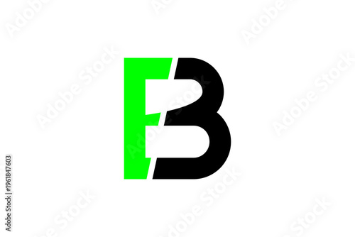Modern EB Monogram Logo – Bright Green and Black Geometric Letter Combination Vector Free Download Modern EB Monogram Logo – Bright Green and Black Geometric Letter Combination Vector - GFXLoad