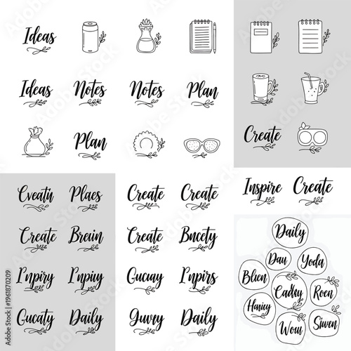 A creative person downloads inspirational daily planning ideas on 2026 March 26.