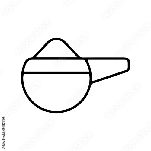 Scoop with Powder Icon