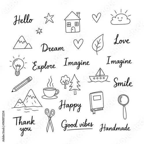 A Happy Person Smiling At Home With Good Vibes And Nature