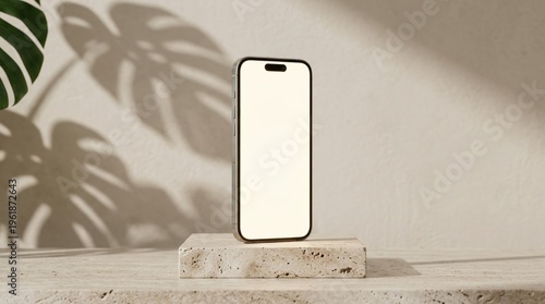 Modern Still Life with Botanical Shadows-(Kehidupan Statis Modern dengan Bayangan Tanaman)