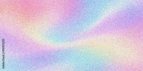 Abstract colorful watercolor background with bright paint splashes and a rainbow spectrum texture design on a light pink and yellow paper backdrop