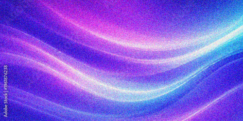 Abstract blue and purple background featuring soft pink waves and violet light curves in a flowing motion design with a bright energy pattern and smooth swirl texture backdrop
