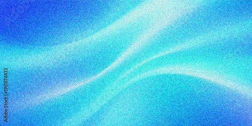 A soft blue abstract background features smooth flowing waves and a silk texture design with light curves and motion lines for a modern wallpaper illustration