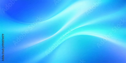 Smooth abstract blue wave background featuring a flowing digital pattern of light curves and motion lines for a modern artistic backdrop design