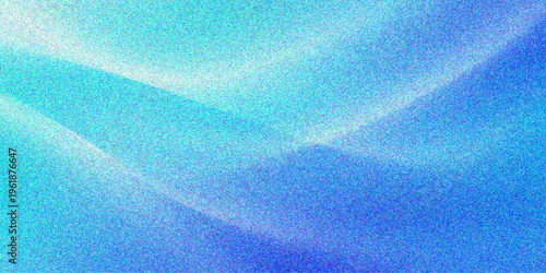 A clean abstract blue fabric texture featuring a turquoise watercolor pattern that evokes the rippling surface of a summer swimming pool or liquid sea water on a light material background