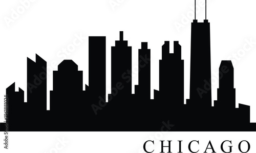 Houton city skyline prepared in vector