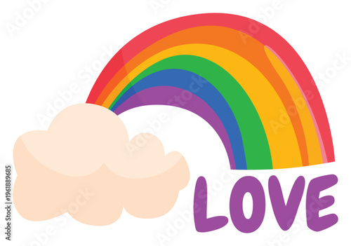 Pride images created in vector format.