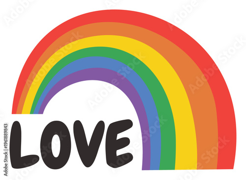 Pride images created in vector format.