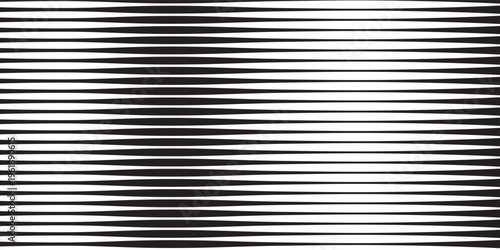 Monochrome linear stripe transition wallpaper. Halftone gradient line pattern