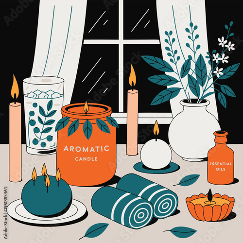 Luxury Self Care and Relaxation Scene