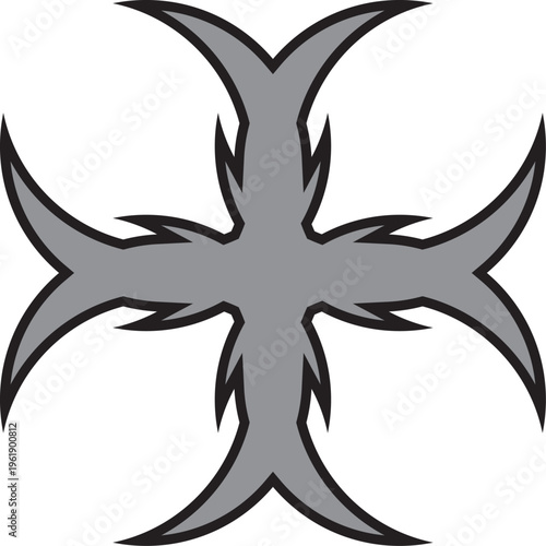 십자 더하기 문양