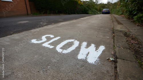 Road Safety Message: White 