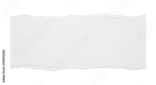 Torn paper background for design and crafting, ripped edge texture