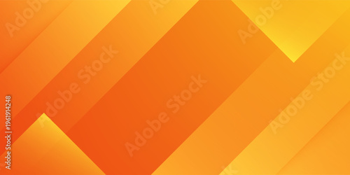 Abstract orange and yellow geometric background. Modern concept for graphic design, background, web design, poster, banner, book, slideshow. Vector illustration