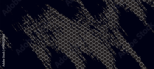 Black wired mesh texture isolated on white background. Metallic or fabric fence, cage or lattice structure.  eps10