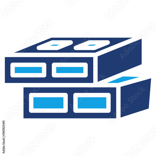 Concrete Block solid color icon