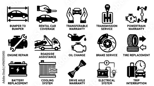 Comprehensive car services and warranty coverage options available