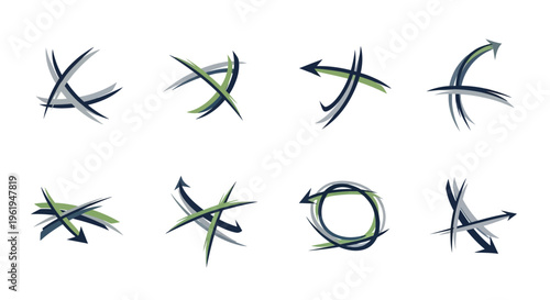 Energy and Power Icon Set Featuring Battery Electricity Charging Renewable Energy Solar and Eco Technology Concept