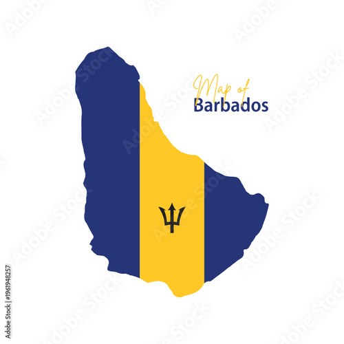 Barbados map