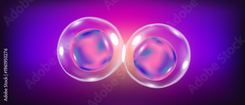 Cell division. Embryonic stem cells. Stem cells for website, media and publications. Medical science background. Microbiology. 