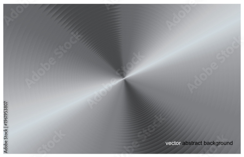 gray radial background, vector illustration with sample text