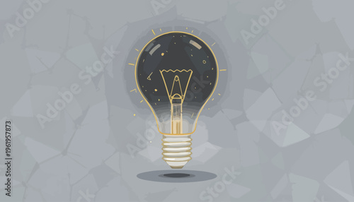 light bulb vector illustration