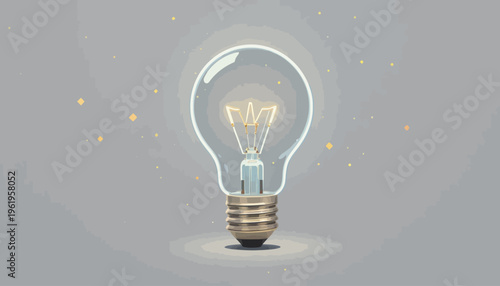 light bulb vector illustration