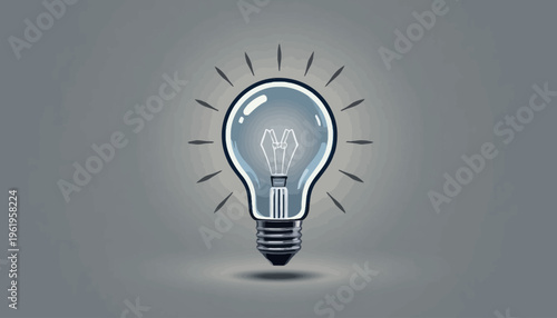 light bulb vector illustration