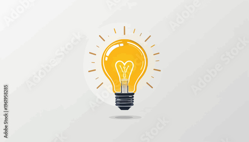 light bulb vector illustration