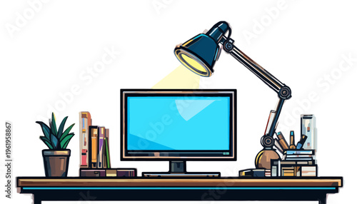 light bulb on a gray background