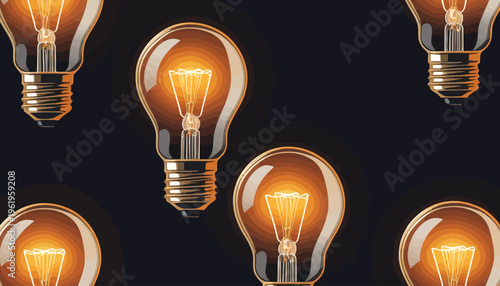 light bulb on a gray background