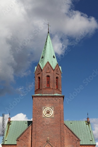 The church of Silkeborg in Denmark