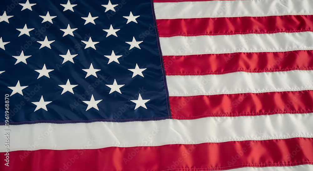 Obraz premium Memorial day tribute honoring fallen heroes under the american flag