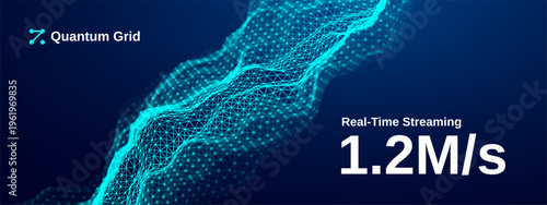 Block cube blockchain with ppt presentation construction for vector cyber chain. Banner big control with energy core graphic for banking space pattern. Architecture fintech banner template.