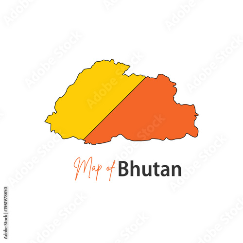 Bhutan map