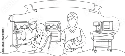 doctors performing surgery in hospital