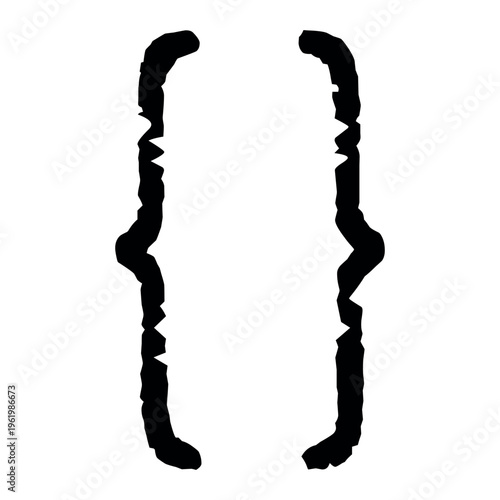 Curly Brackets - Brace Icon Brush Style