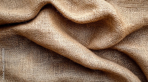 Natural Canvas Backdrop Showcasing the Intricate Weave of Linen Fibers in Soft, Neutral Tones