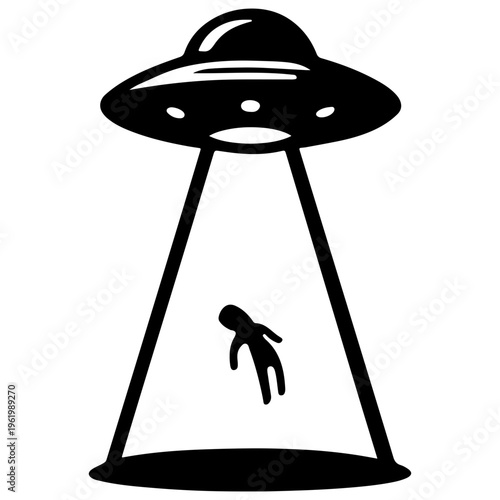 U f o abducting human alien spaceship abduction