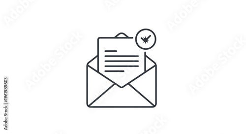 Email Confirmation - A Symbol of Successful Communication and Task Completion.