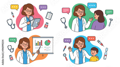 Dedicated Medical Professional Doctor Offering Comprehensive Clinical Healthcare Services and Consultations