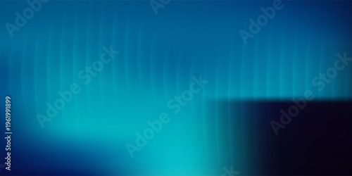 Deep navy to ice blue gradient, fluted ripple glass texture, glossy vertical ribs, soft haze at edges, moody abstract background. Vector eps10.