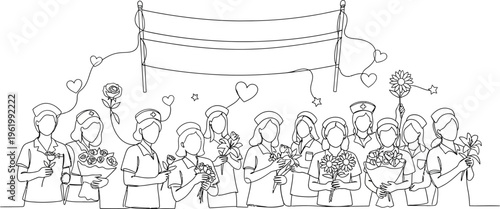 people celebrating at music festival