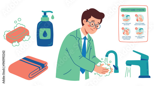 Essential Hand Hygiene for Healthcare Professionals Medical Clinical Practices for Cleanliness